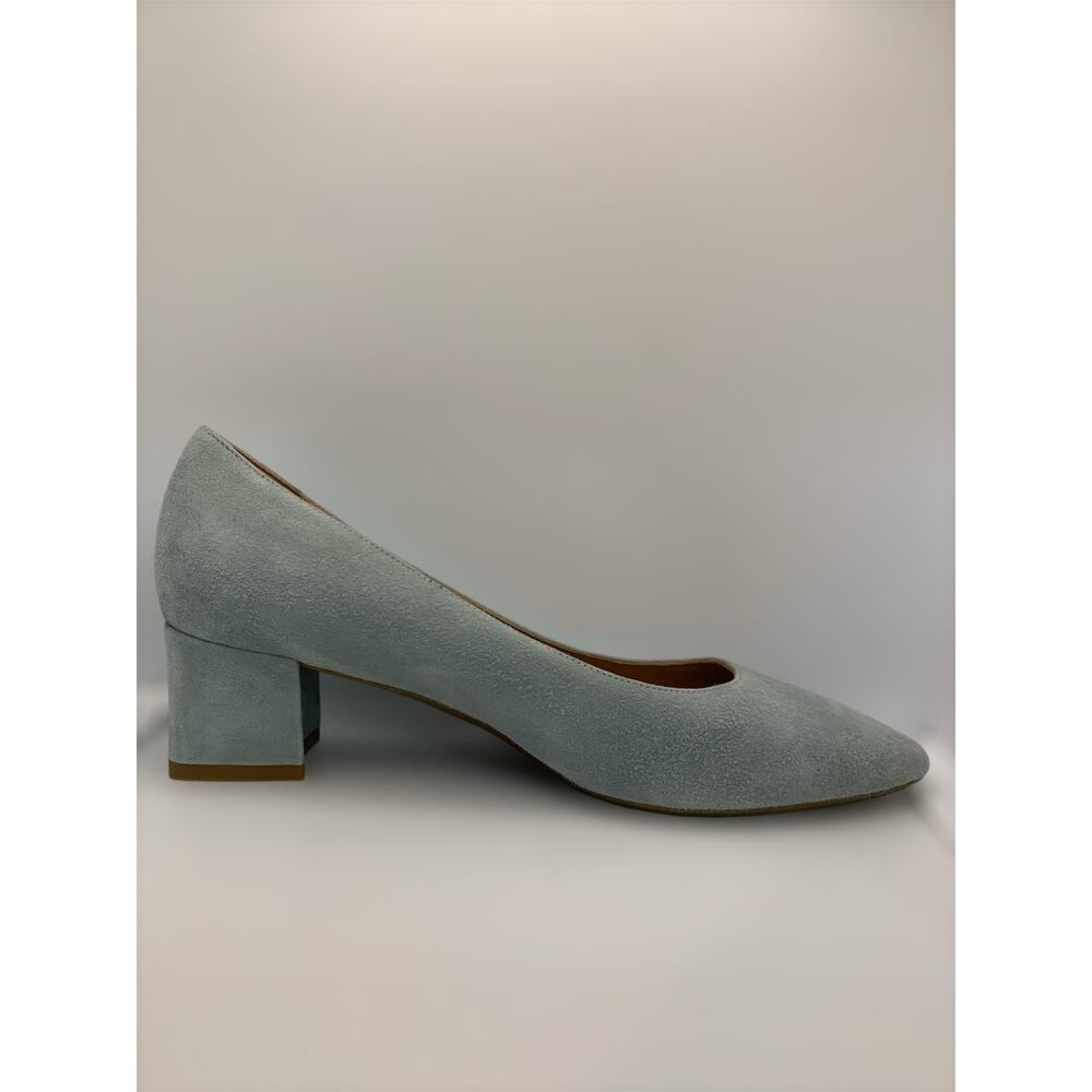 Aquatalia Suede Weatherproof Blue Pumps Size 7.5